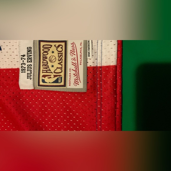 Julius Erving New York Team Jersey Collectible. 1973-1974 - Picture 2 of 5